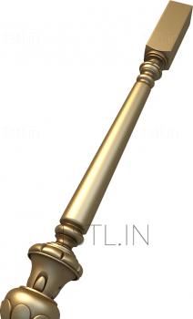 Balusters (BL_0595) 3D model for CNC machine